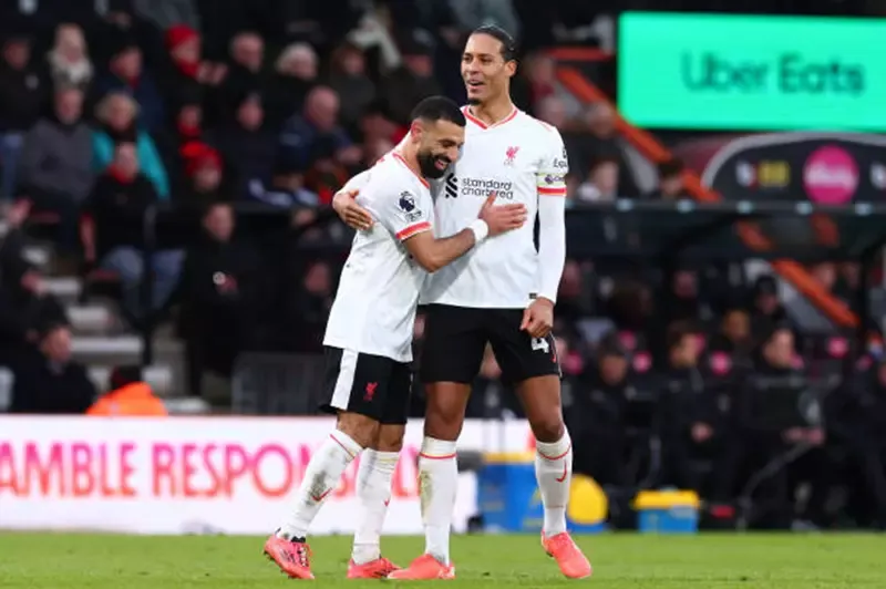 محمد صلاح و فان دايك